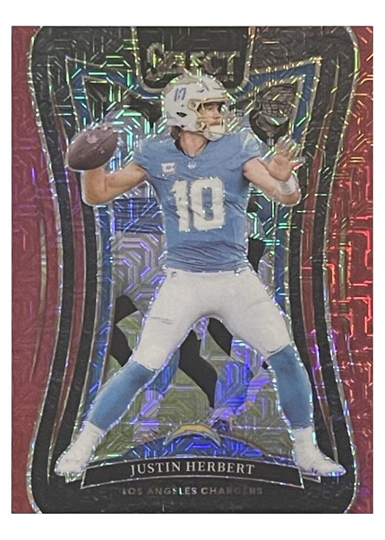 2024 Panini Select Base Set Justin Herbert #395 card