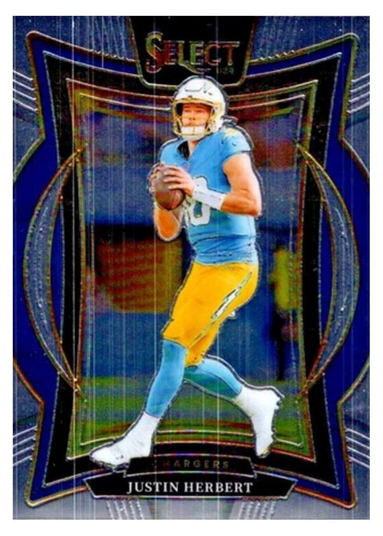 2024 Panini Select Base Set Justin Herbert #41 card
