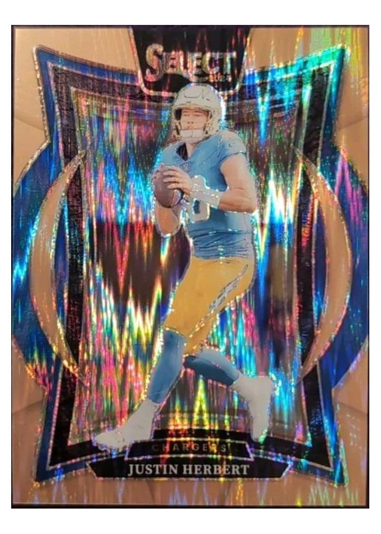 2024 Panini Select Base Set Justin Herbert #41 card