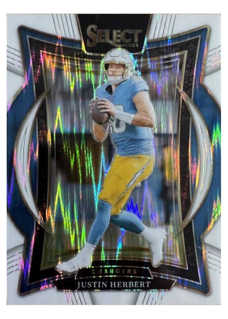 2024 Panini Select Base Set Justin Herbert #41 card