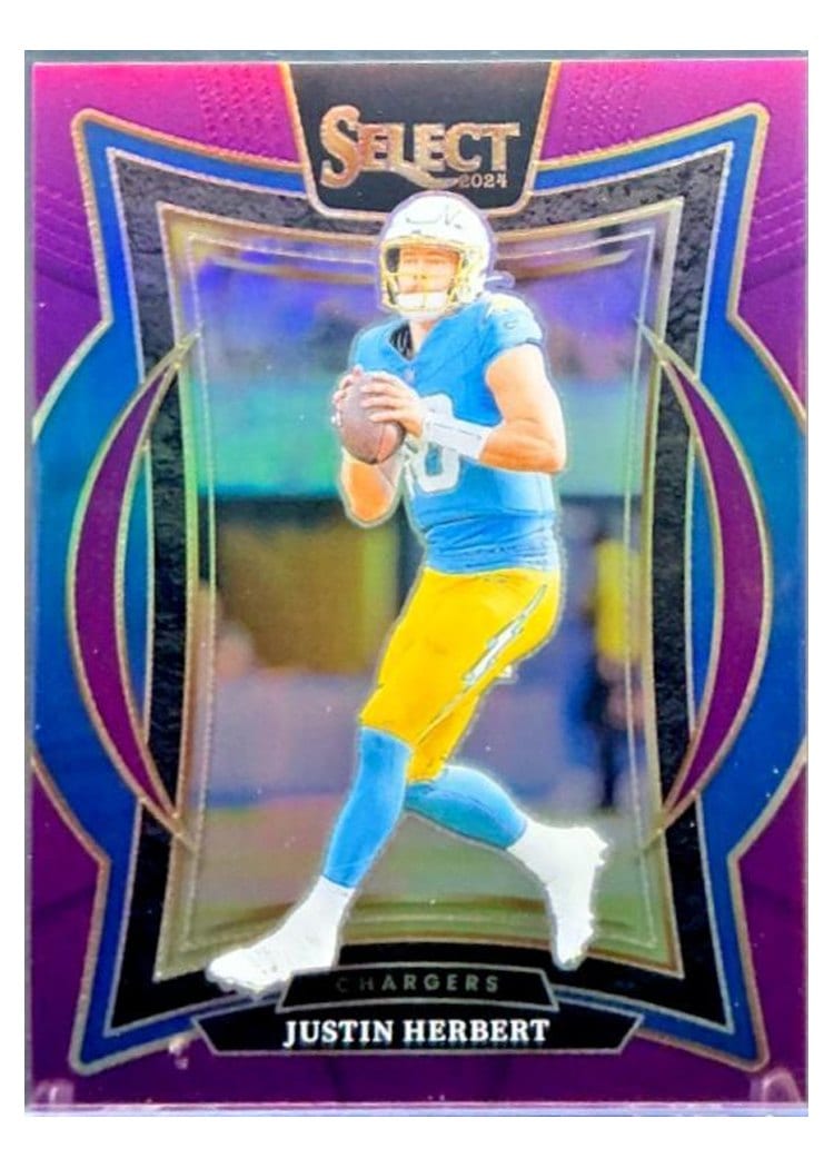 2024 Panini Select Base Set Justin Herbert #41 card