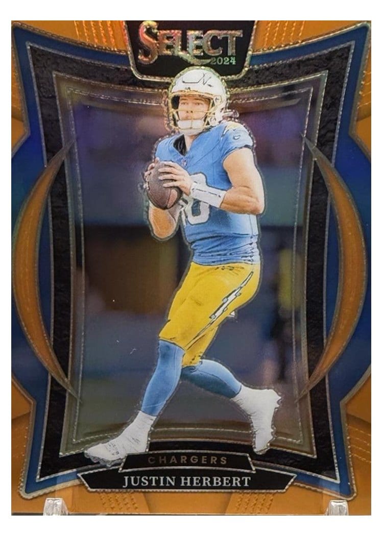 2024 Panini Select Base Set Justin Herbert #41 card