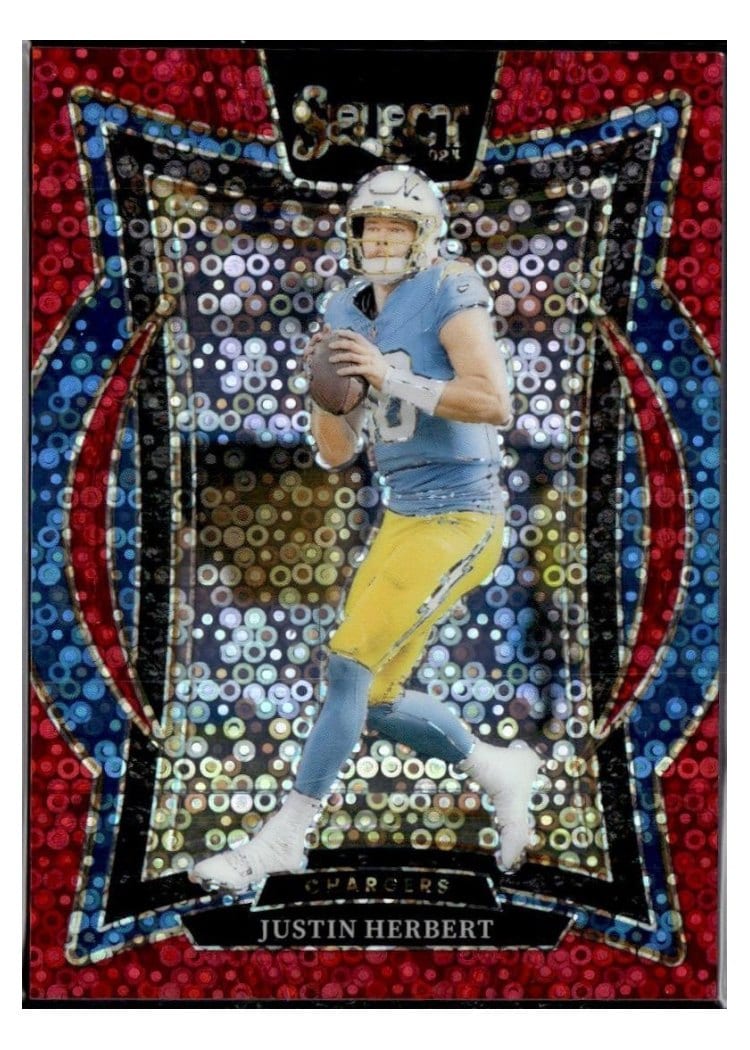 2024 Panini Select Base Set Justin Herbert #41 card