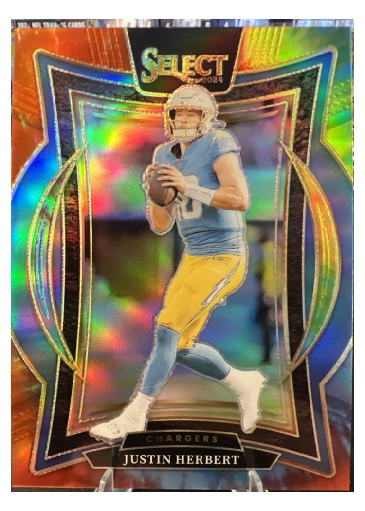 2024 Panini Select Base Set Justin Herbert #41 card