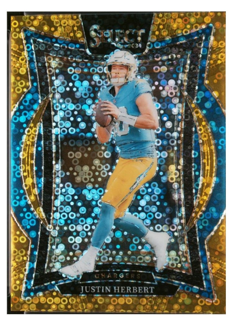 2024 Panini Select Base Set Justin Herbert #41 card
