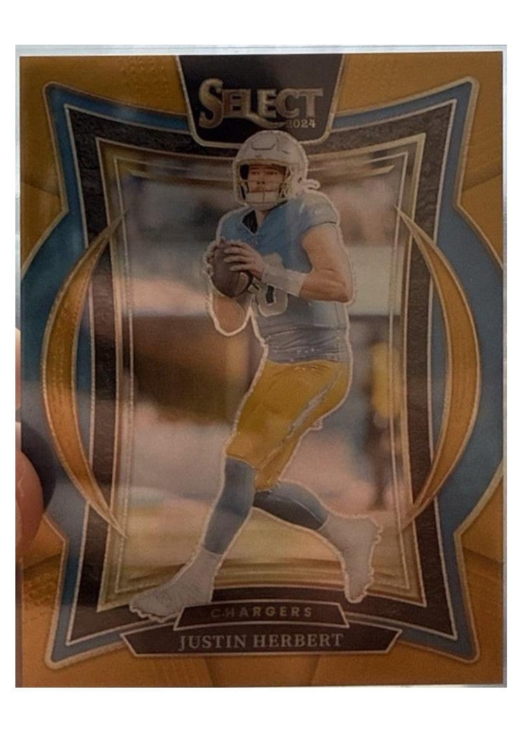 2024 Panini Select Base Set Justin Herbert #41 card