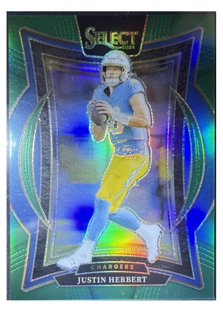 2024 Panini Select Base Set Justin Herbert #41 card