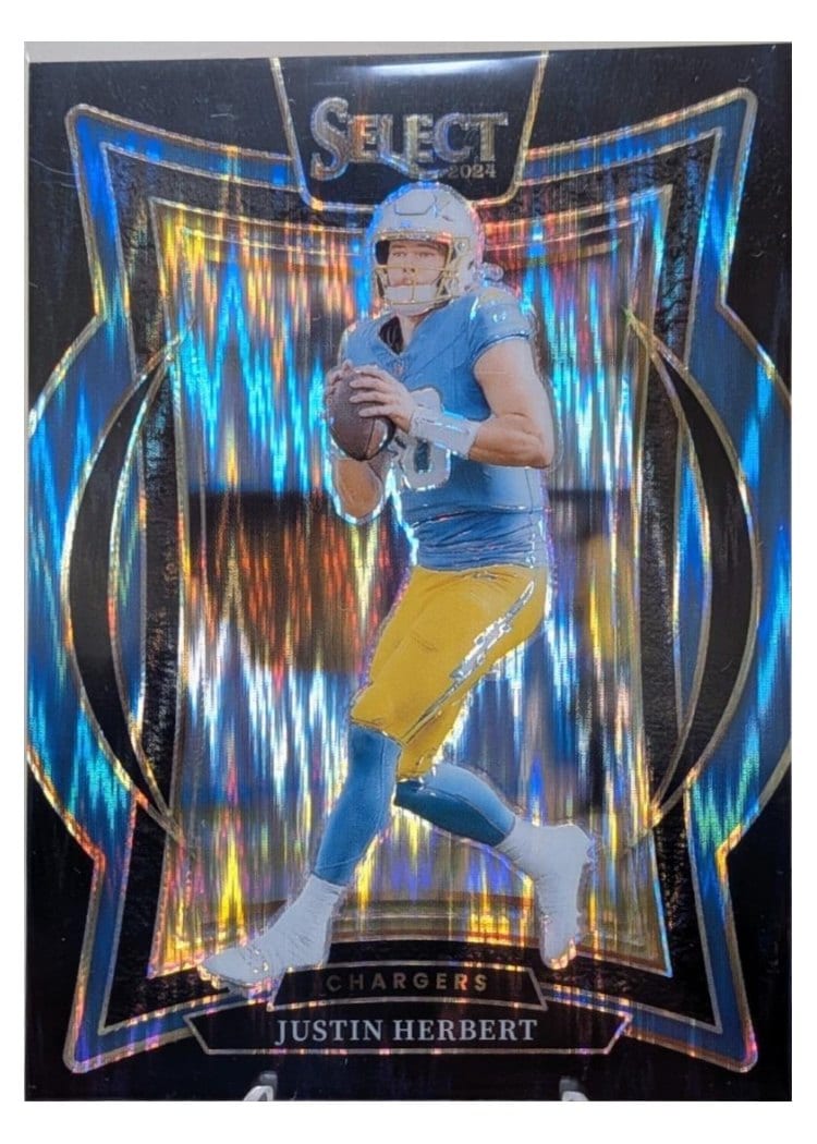 2024 Panini Select Base Set Justin Herbert #41 card