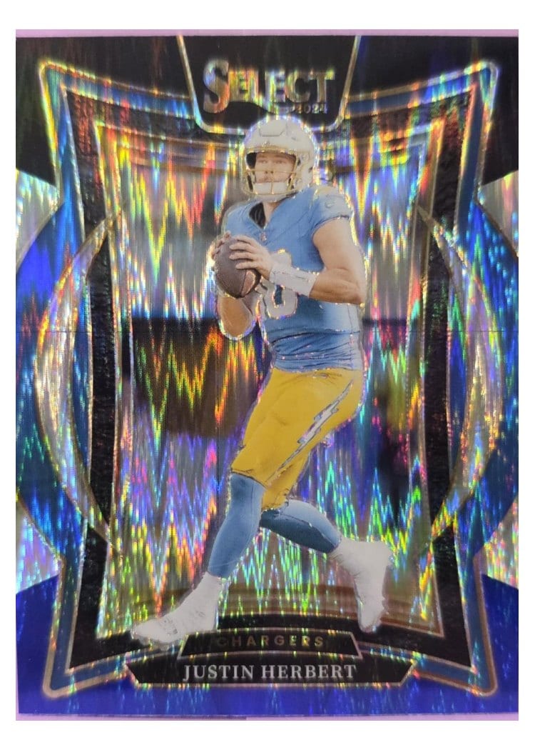 2024 Panini Select Base Set Justin Herbert #41 card