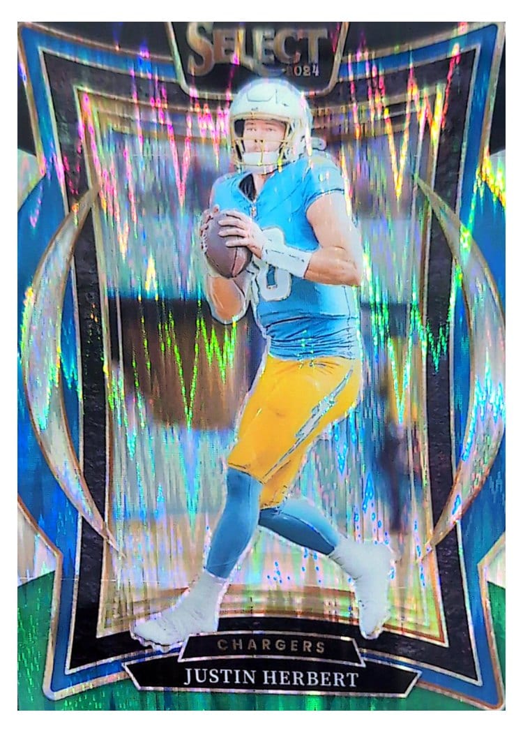 2024 Panini Select Base Set Justin Herbert #41 card