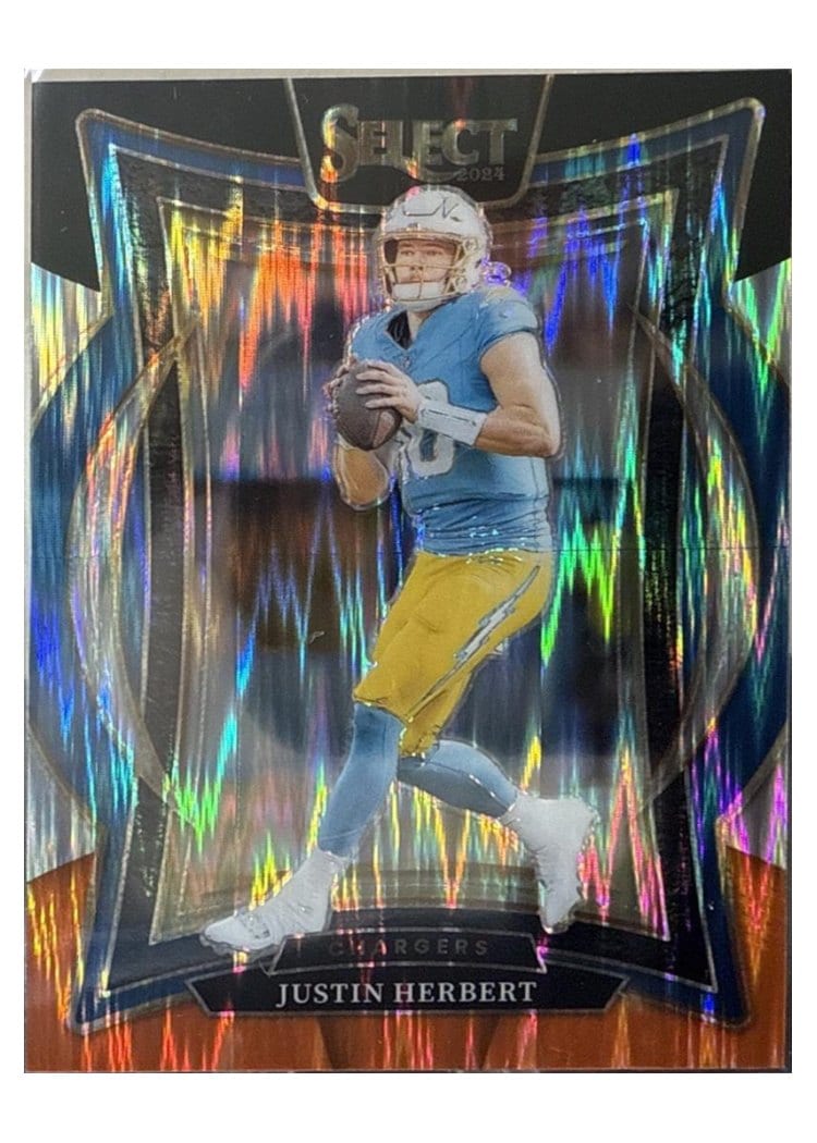 2024 Panini Select Base Set Justin Herbert #41 card