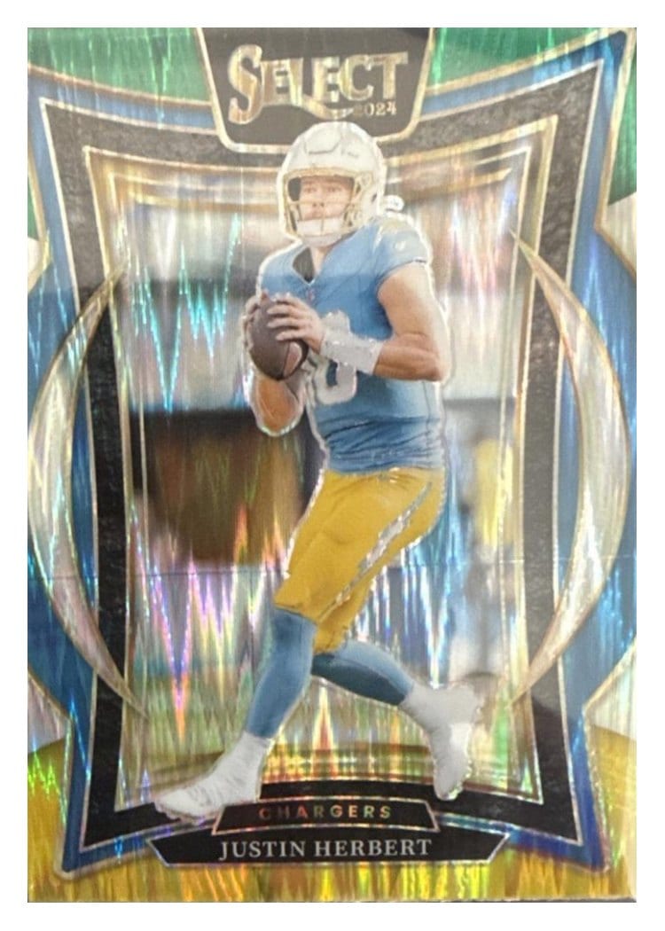 2024 Panini Select Base Set Justin Herbert #41 card