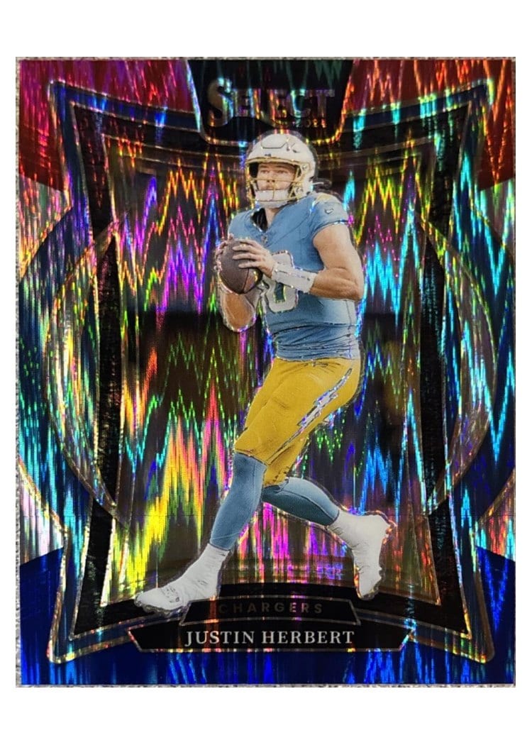 2024 Panini Select Base Set Justin Herbert #41 card