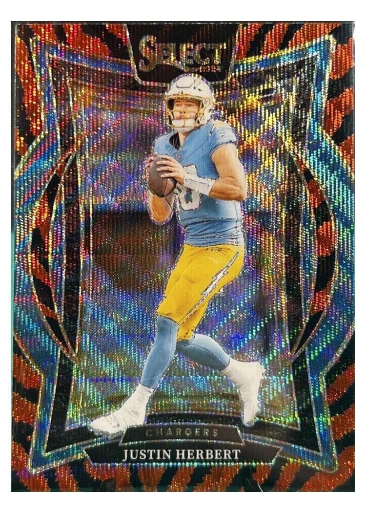 2024 Panini Select Base Set Justin Herbert #41 card