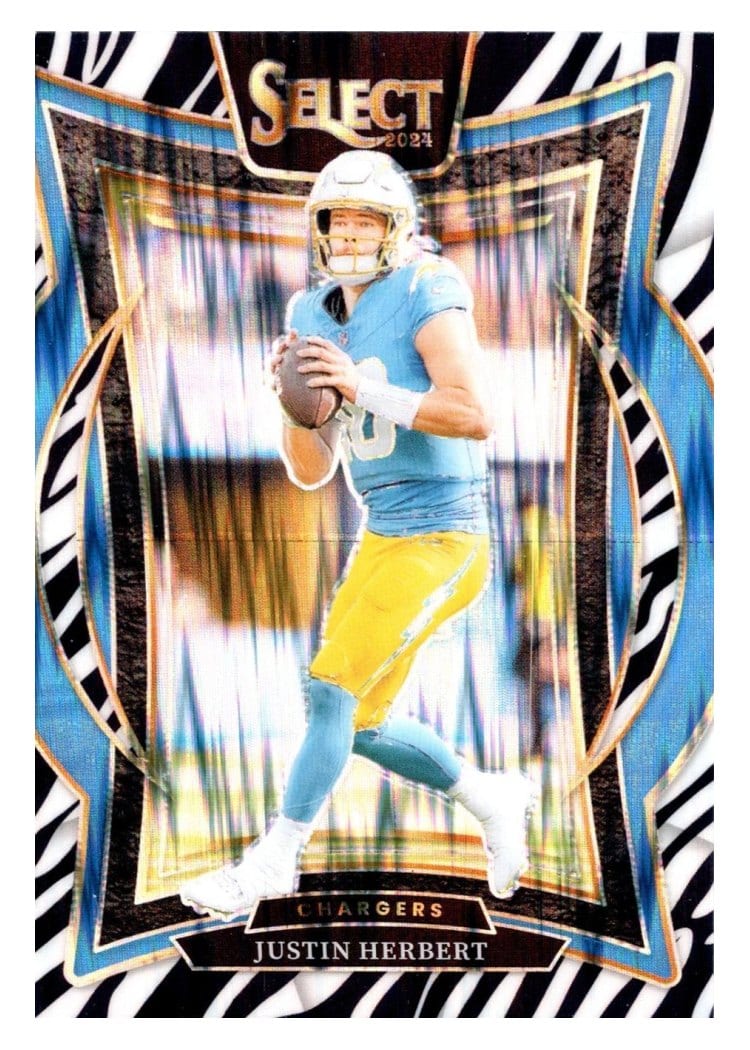 2024 Panini Select Base Set Justin Herbert #41 card