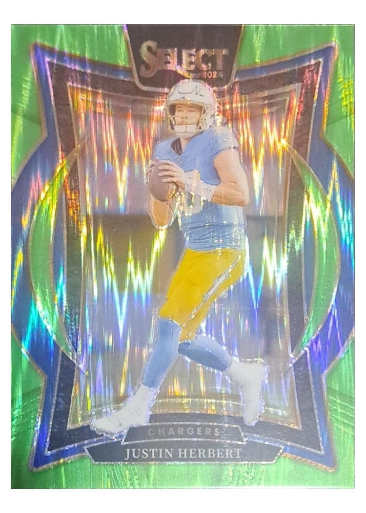2024 Panini Select Base Set Justin Herbert #41 card