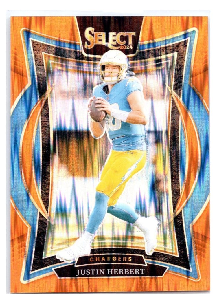 2024 Panini Select Base Set Justin Herbert #41 card