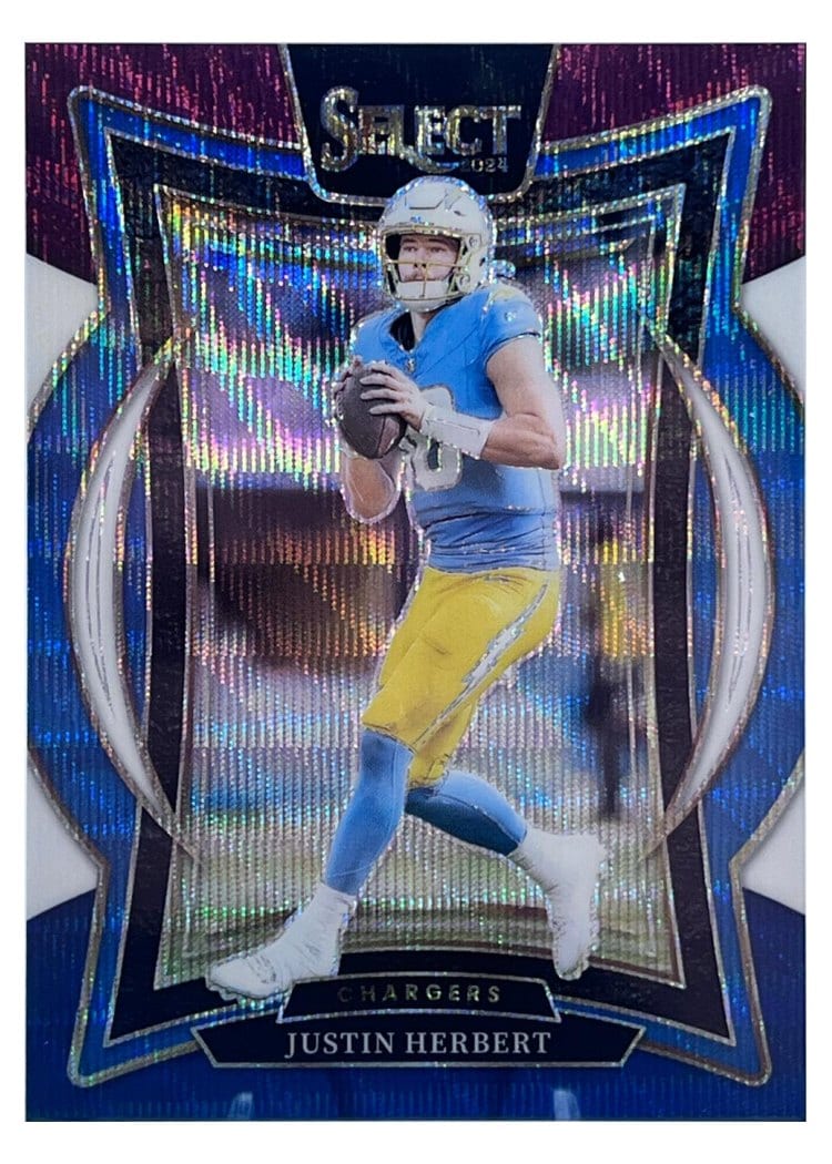 2024 Panini Select Base Set Justin Herbert #41 card