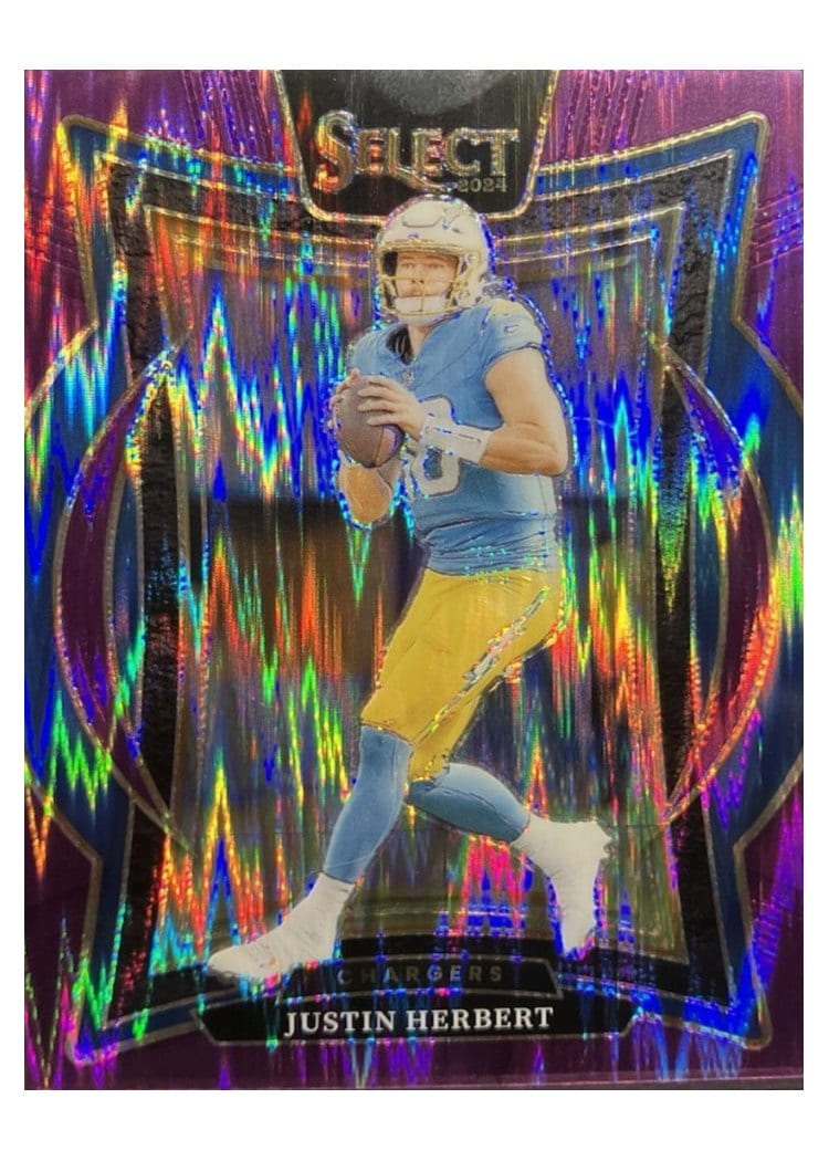 2024 Panini Select Base Set Justin Herbert #41 card