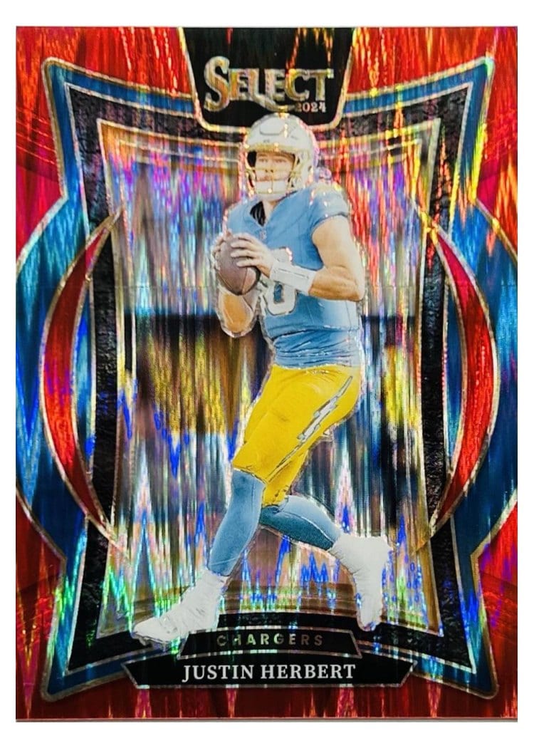 2024 Panini Select Base Set Justin Herbert #41 card