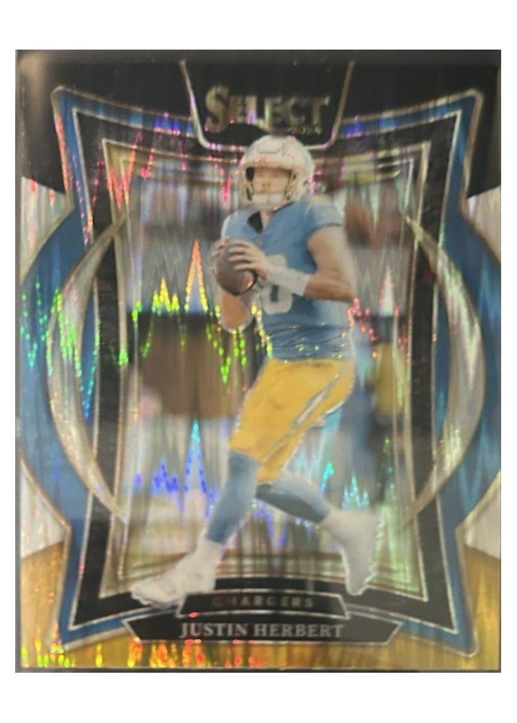 2024 Panini Select Base Set Justin Herbert #41 card