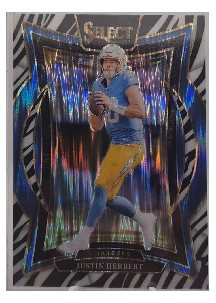 2024 Panini Select Base Set Justin Herbert #41 card