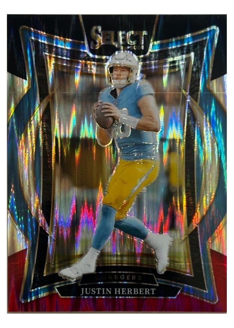 2024 Panini Select Base Set Justin Herbert #41 card