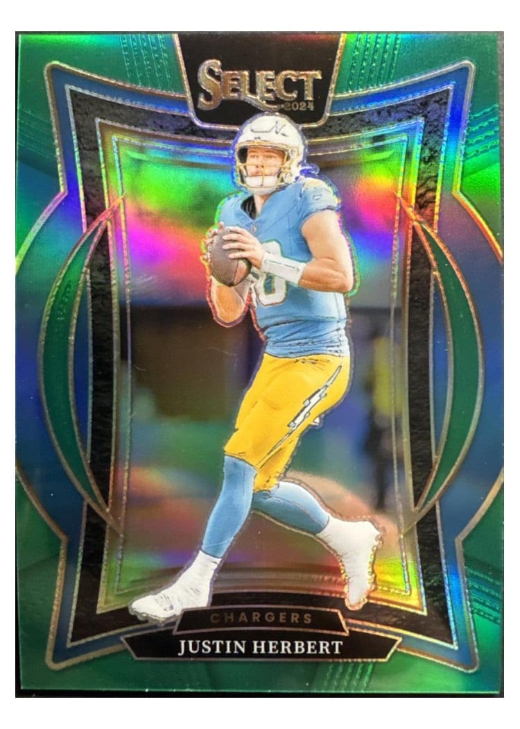 2024 Panini Select Base Set Justin Herbert #41 card