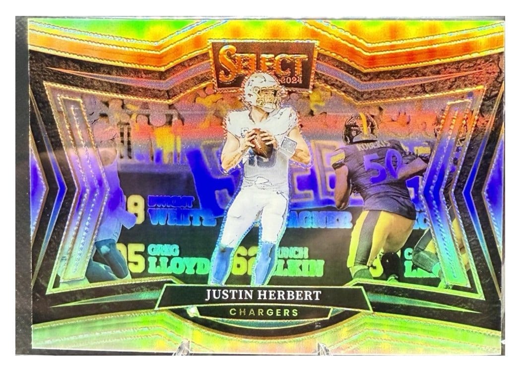 2024 Panini Select Base Set Justin Herbert #461 card