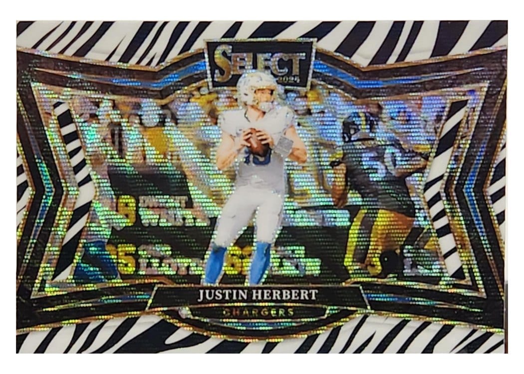 2024 Panini Select Base Set Justin Herbert #461 card