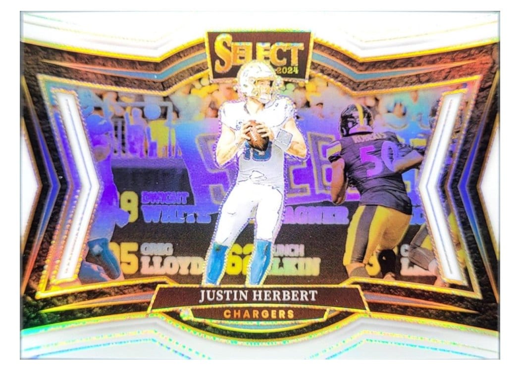 2024 Panini Select Base Set Justin Herbert #461 card