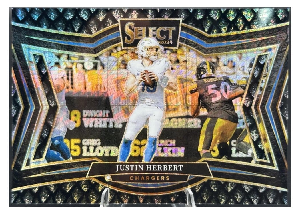 2024 Panini Select Base Set Justin Herbert #461 card