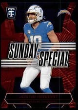2024 Panini Totally Certified Sunday Special Justin Herbert #3 card