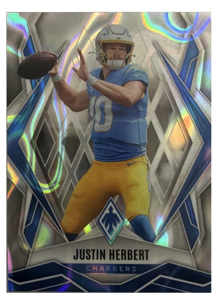2025 Panini Phoenix Base Set Justin Herbert #58 card