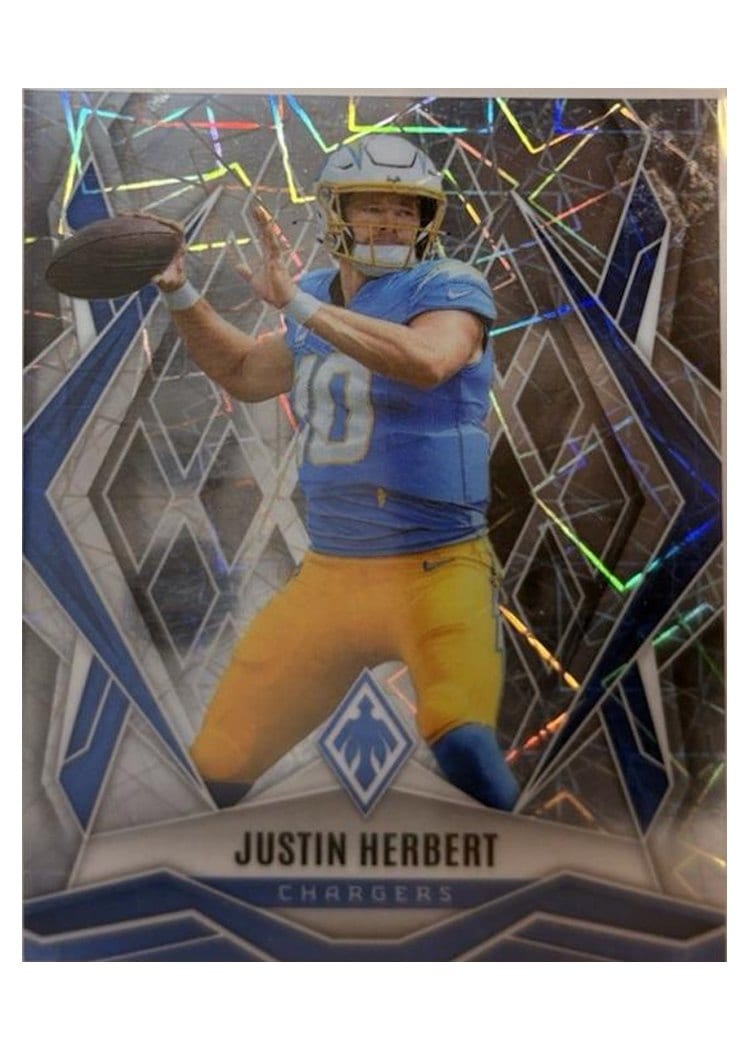 2025 Panini Phoenix Base Set Justin Herbert #58 card