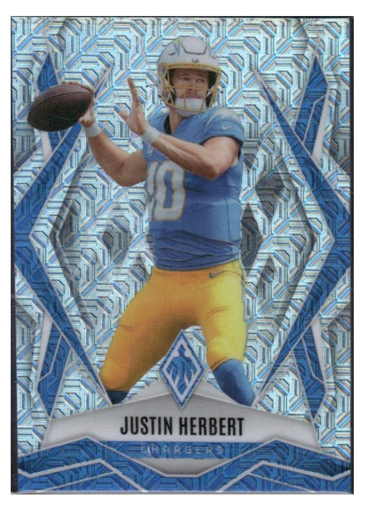 2025 Panini Phoenix Base Set Justin Herbert #58 card