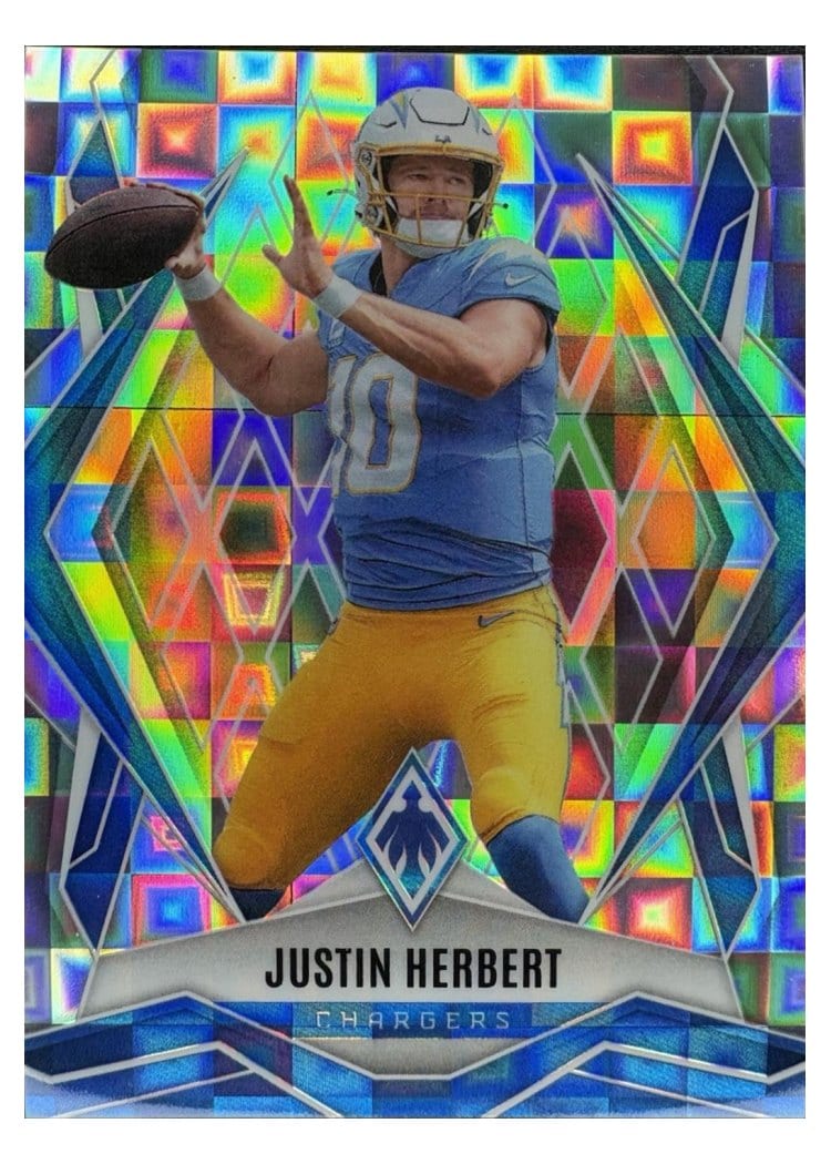2025 Panini Phoenix Base Set Justin Herbert #58 card