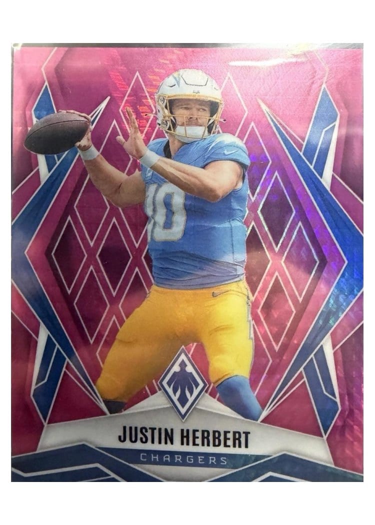 2025 Panini Phoenix Base Set Justin Herbert #58 card