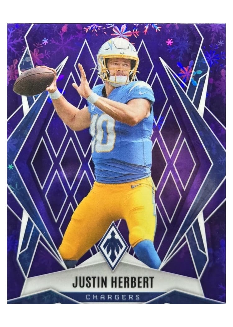 2025 Panini Phoenix Base Set Justin Herbert #58 card
