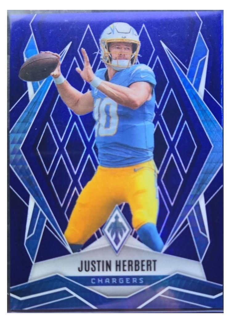 2025 Panini Phoenix Base Set Justin Herbert #58 card