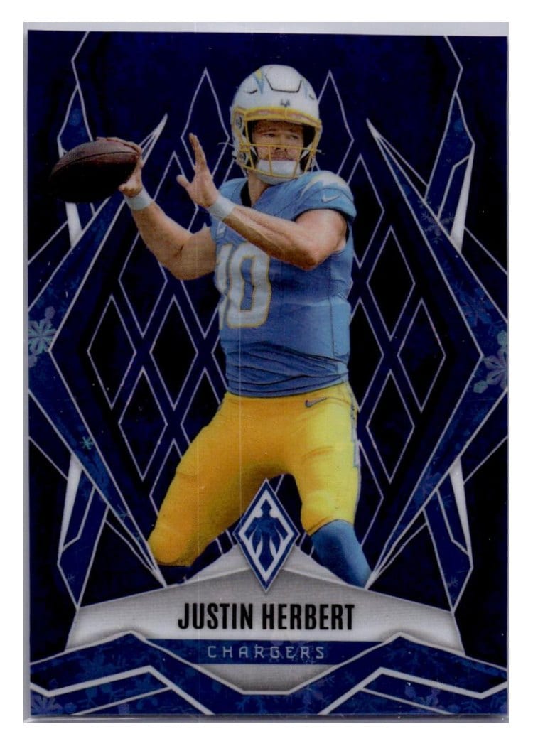 2025 Panini Phoenix Base Set Justin Herbert #58 card