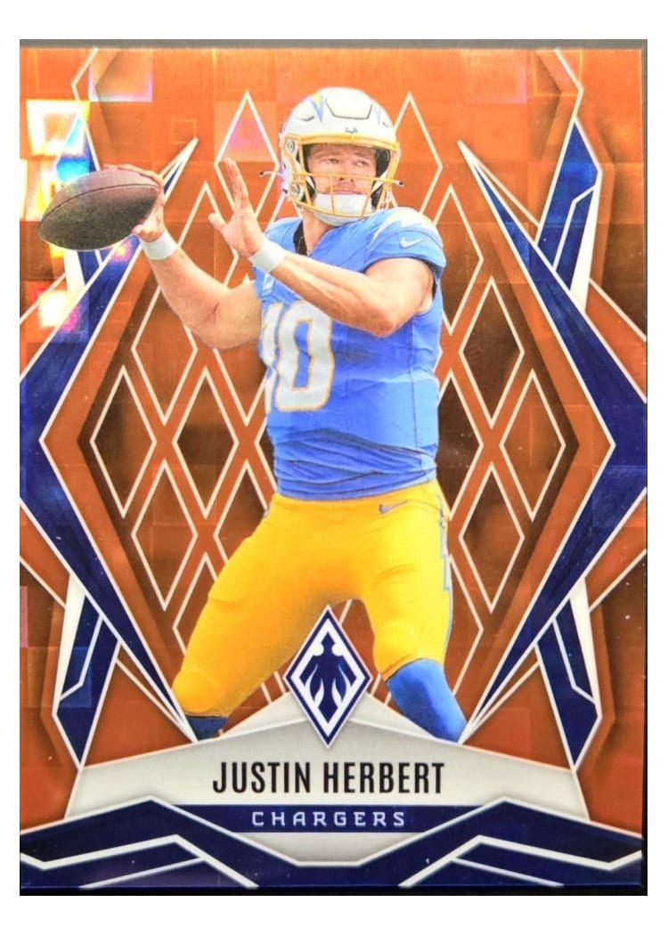 2025 Panini Phoenix Base Set Justin Herbert #58 card