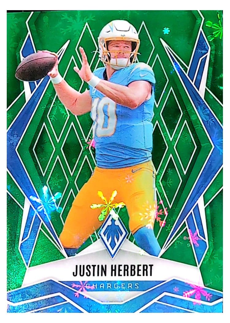 2025 Panini Phoenix Base Set Justin Herbert #58 card