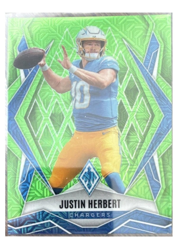 2025 Panini Phoenix Base Set Justin Herbert #58 card