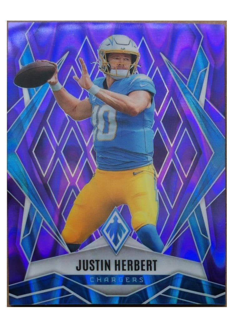 2025 Panini Phoenix Base Set Justin Herbert #58 card