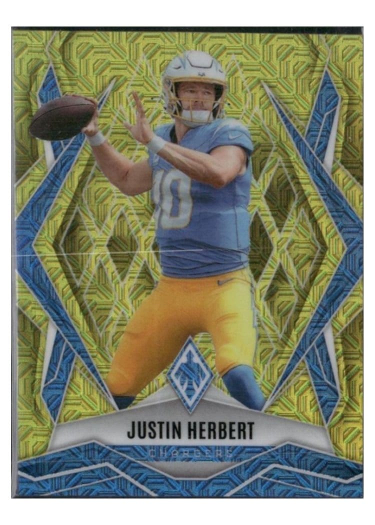2025 Panini Phoenix Base Set Justin Herbert #58 card