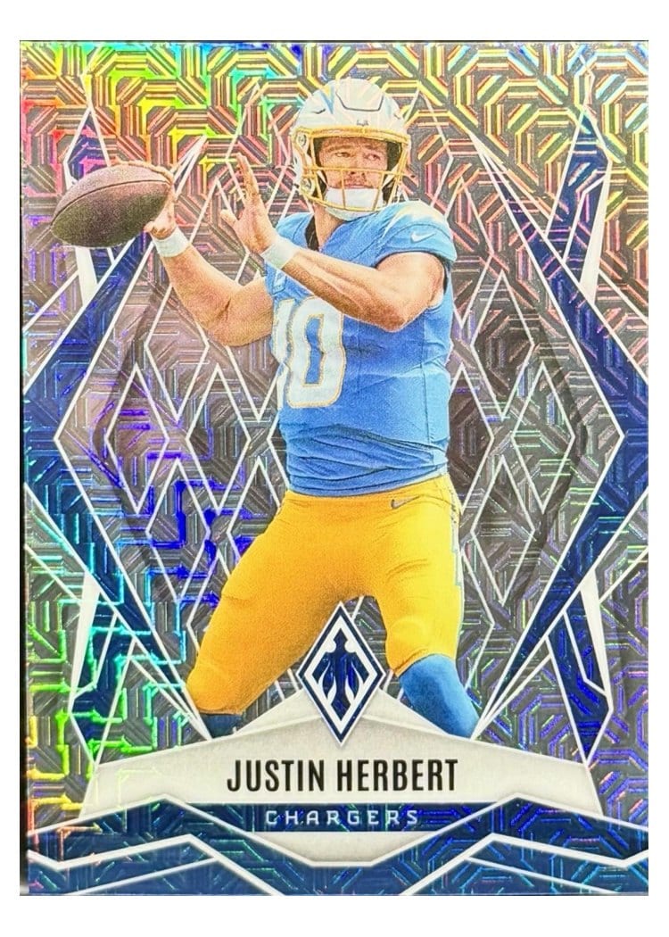2025 Panini Phoenix Base Set Justin Herbert #58 card
