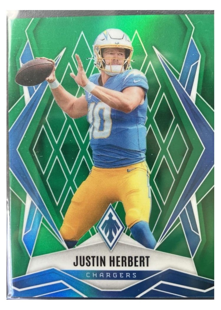 2025 Panini Phoenix Base Set Justin Herbert #58 card
