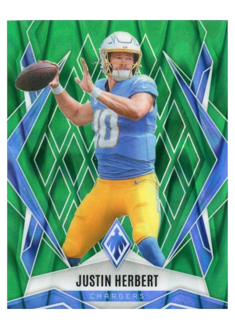 2025 Panini Phoenix Base Set Justin Herbert #58 card