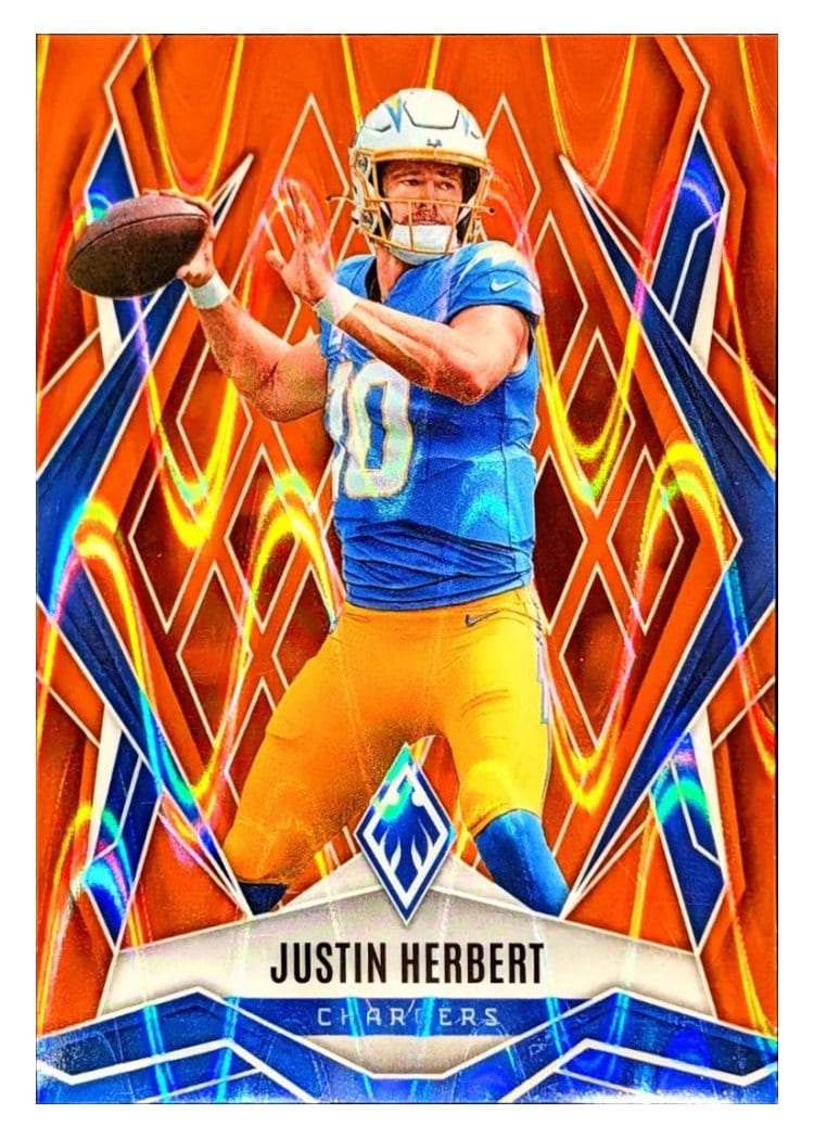 2025 Panini Phoenix Base Set Justin Herbert #58 card